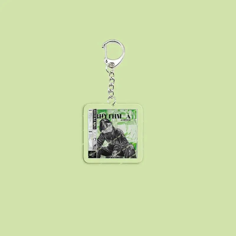 Aya Mitsuki Keychain for Accessories Bag Acrylic Matching tgswiiwagaa Key Chain KeyRing Pendant Chains Fans Gifts