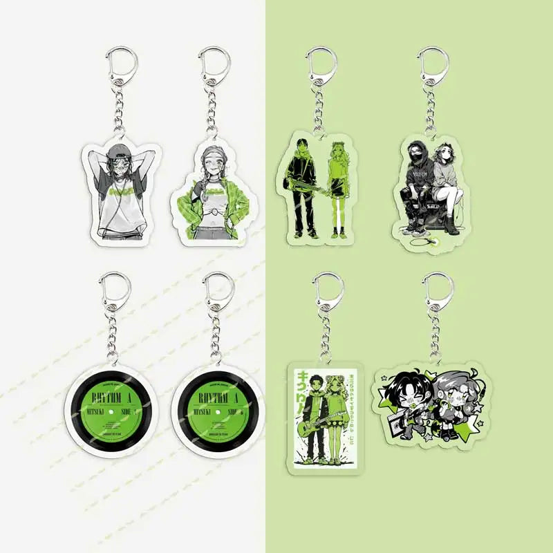Aya Mitsuki Keychain – Anime Acrylic Pendant for Bag & Keys
