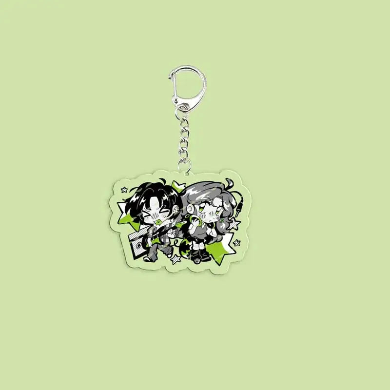 Aya Mitsuki Keychain for Accessories Bag Acrylic Matching tgswiiwagaa Key Chain KeyRing Pendant Chains Fans Gifts