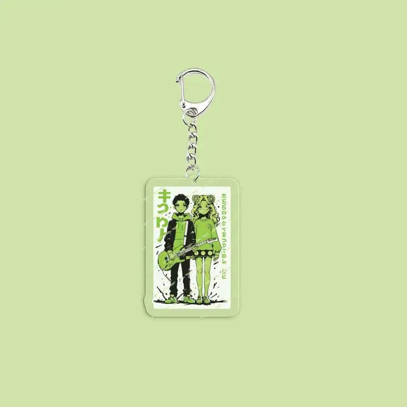 Aya Mitsuki Keychain – Anime Acrylic Pendant for Bag & Keys
