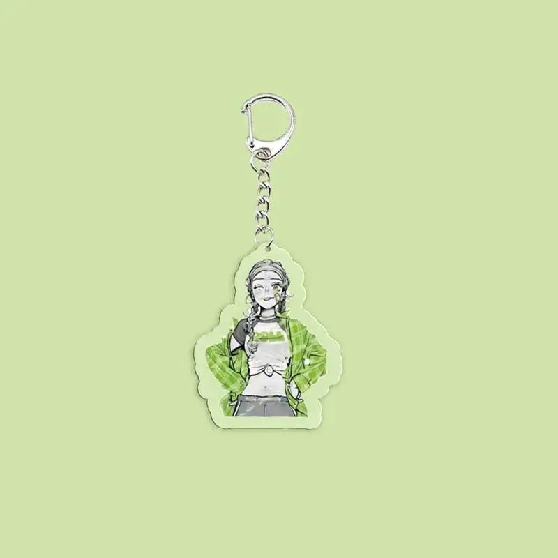Aya Mitsuki Keychain – Anime Acrylic Pendant for Bag & Keys