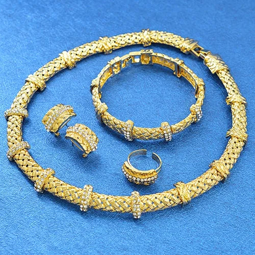 Complete Bridal Jewelry Set for Women – Wedding Party Accessories