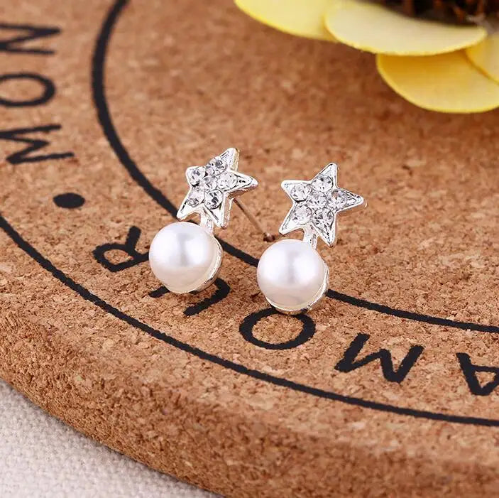 Cute Pearl Earrings for Women – Animal & Floral Fashion Jewelry