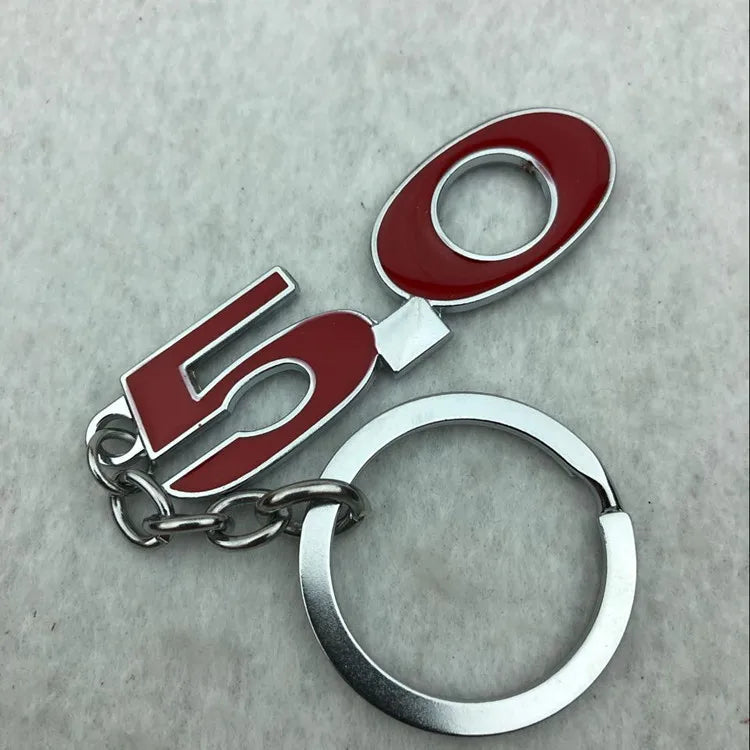 GT500 Mustang Car Keychain | Stylish 5.0 Key Ring Accessory