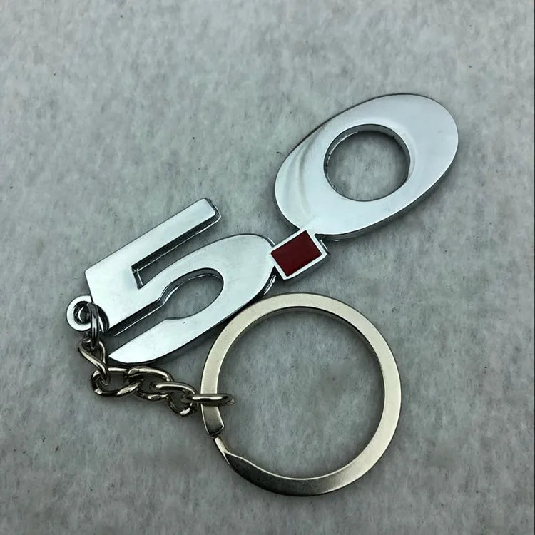 GT500 Mustang Car Keychain | Stylish 5.0 Key Ring Accessory