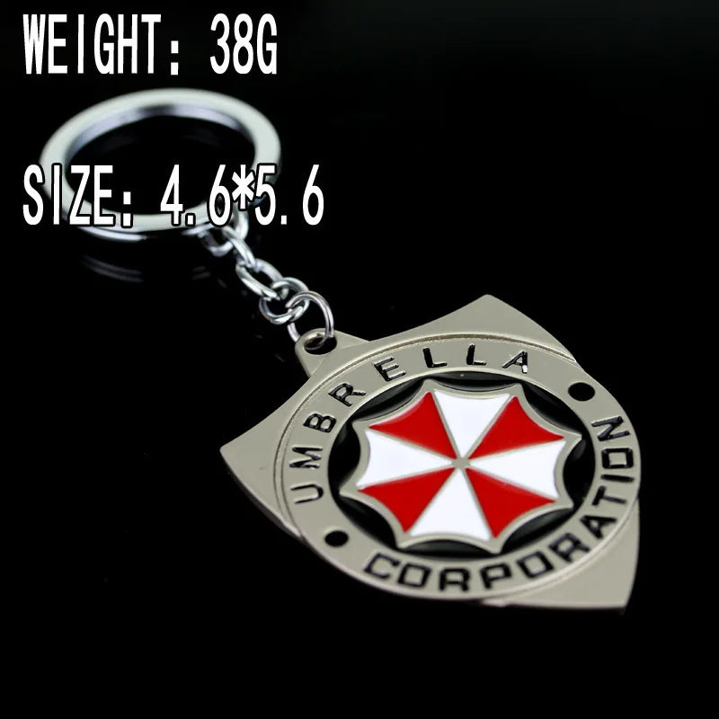 Umbrella Corp Keyring – Action Movie Inspired Car & Bag Charm