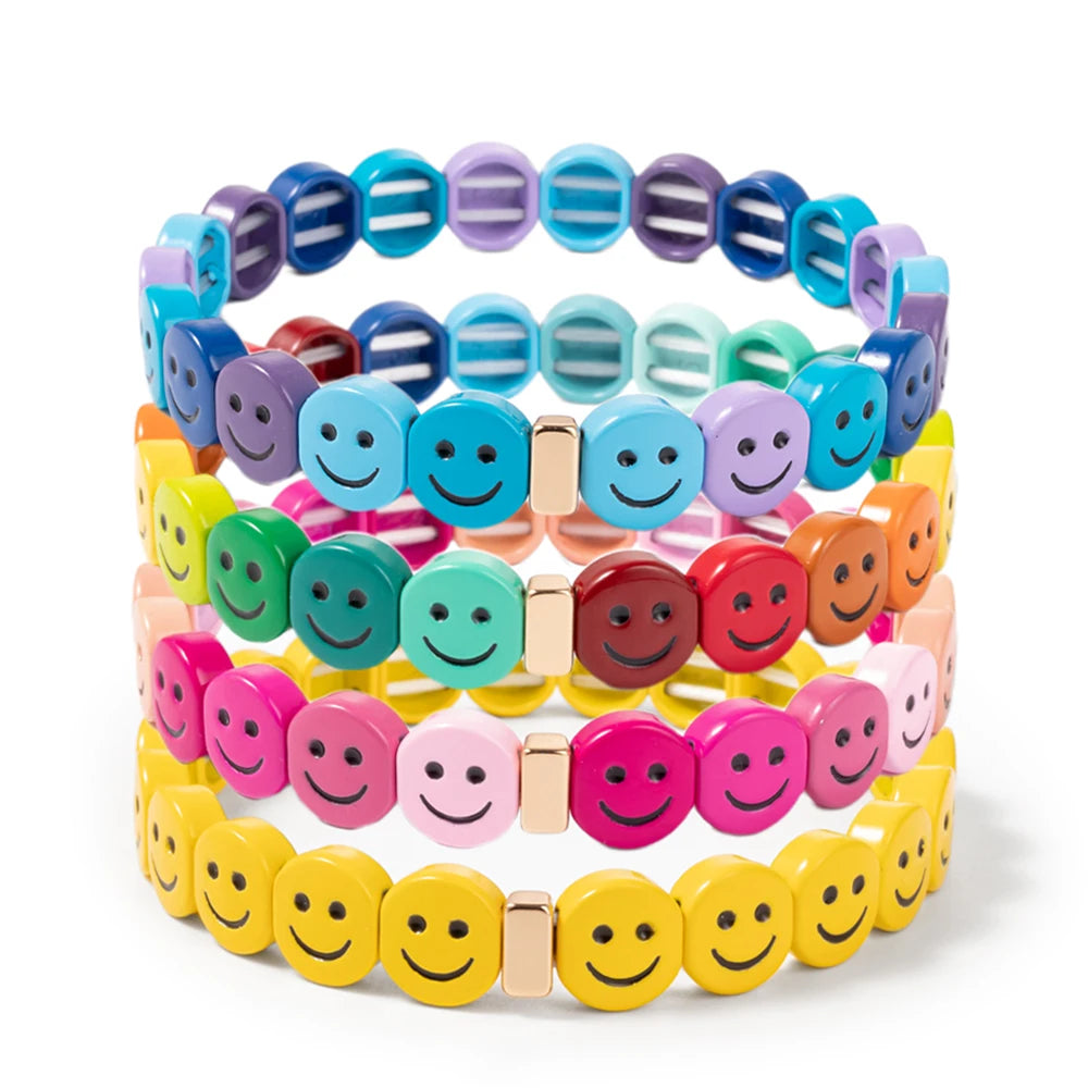 Fashion Enamel Bracelet | Handmade Beaded Jewelry Gift 2025