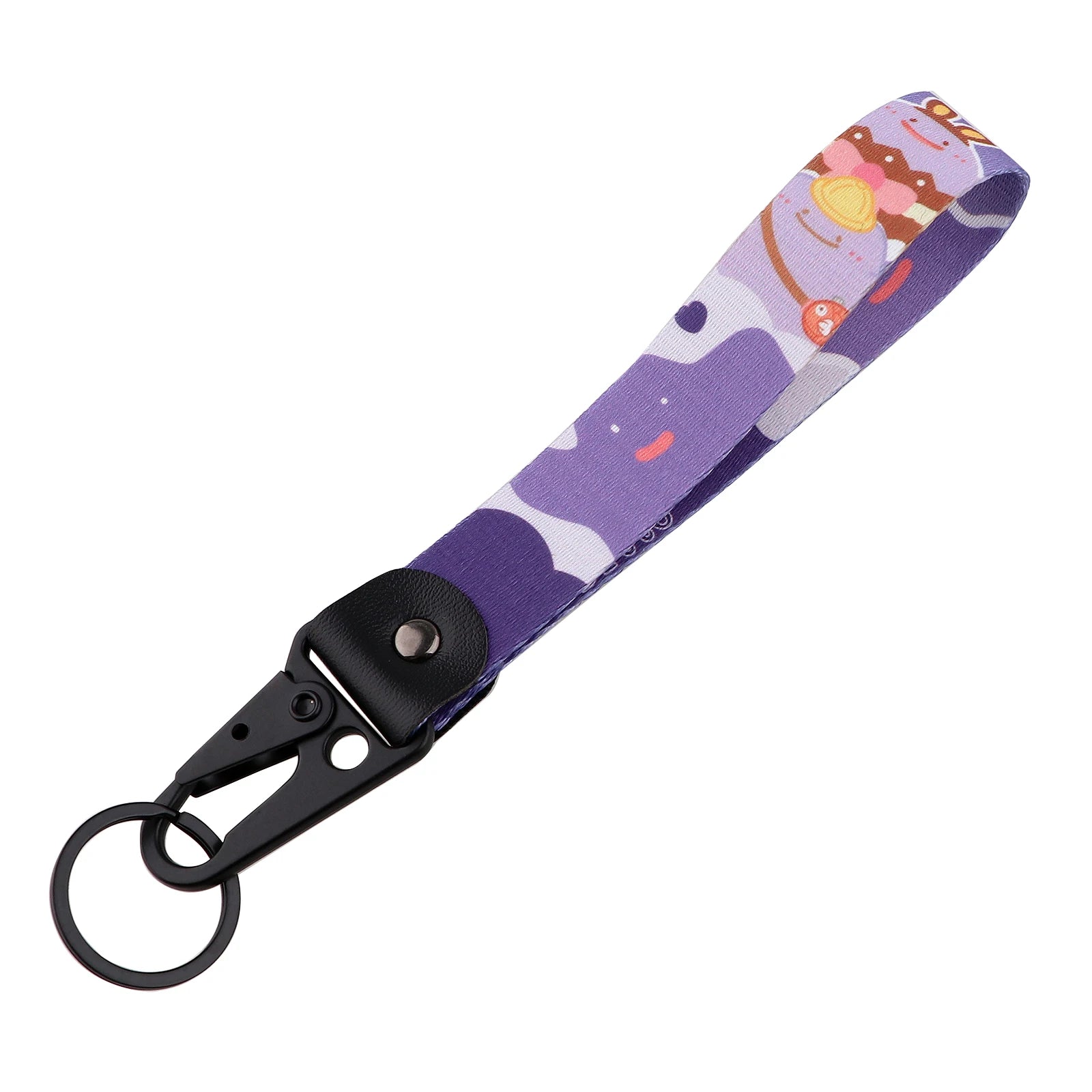 Cute Dinosaur Anime Keychain – Lanyard Bag Pendant & Car Keyring