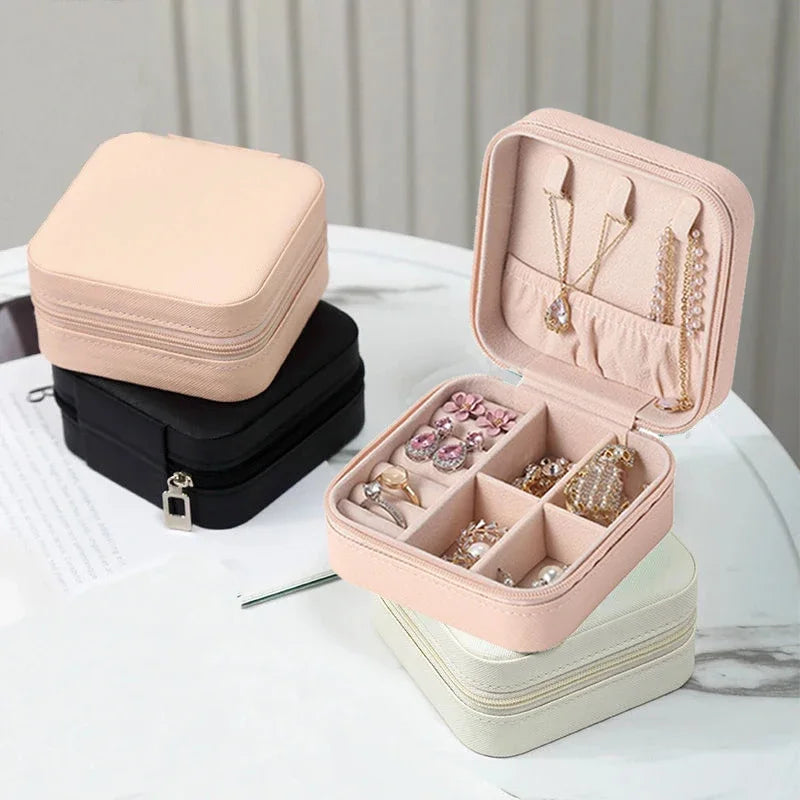 Versatile Jewelry Organizer – Necklace, Ring & Earring Gift Box