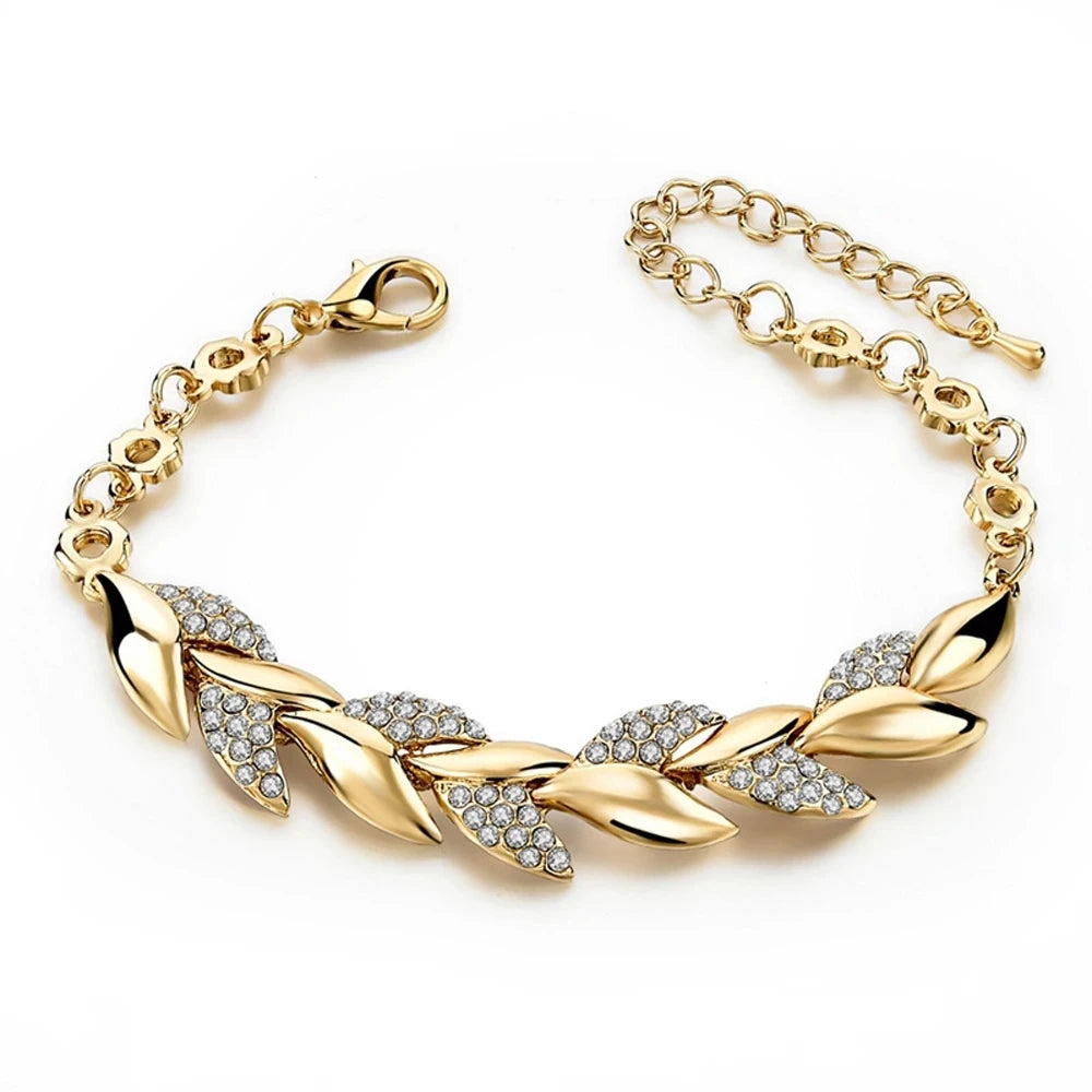 Sterling Silver Bracelet – Trendy Crystal Statement Jewelry for Women