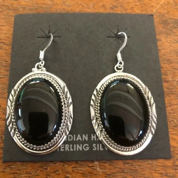 2025, Exquisite Black Round Earrings | Stylish Jewelry for Men & Women