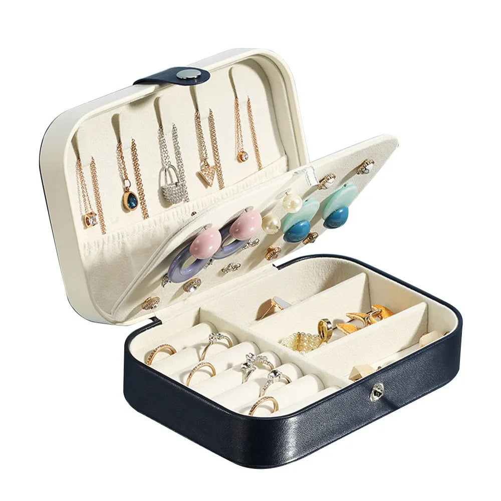 Versatile Jewelry Organizer – Necklace, Ring & Earring Gift Box