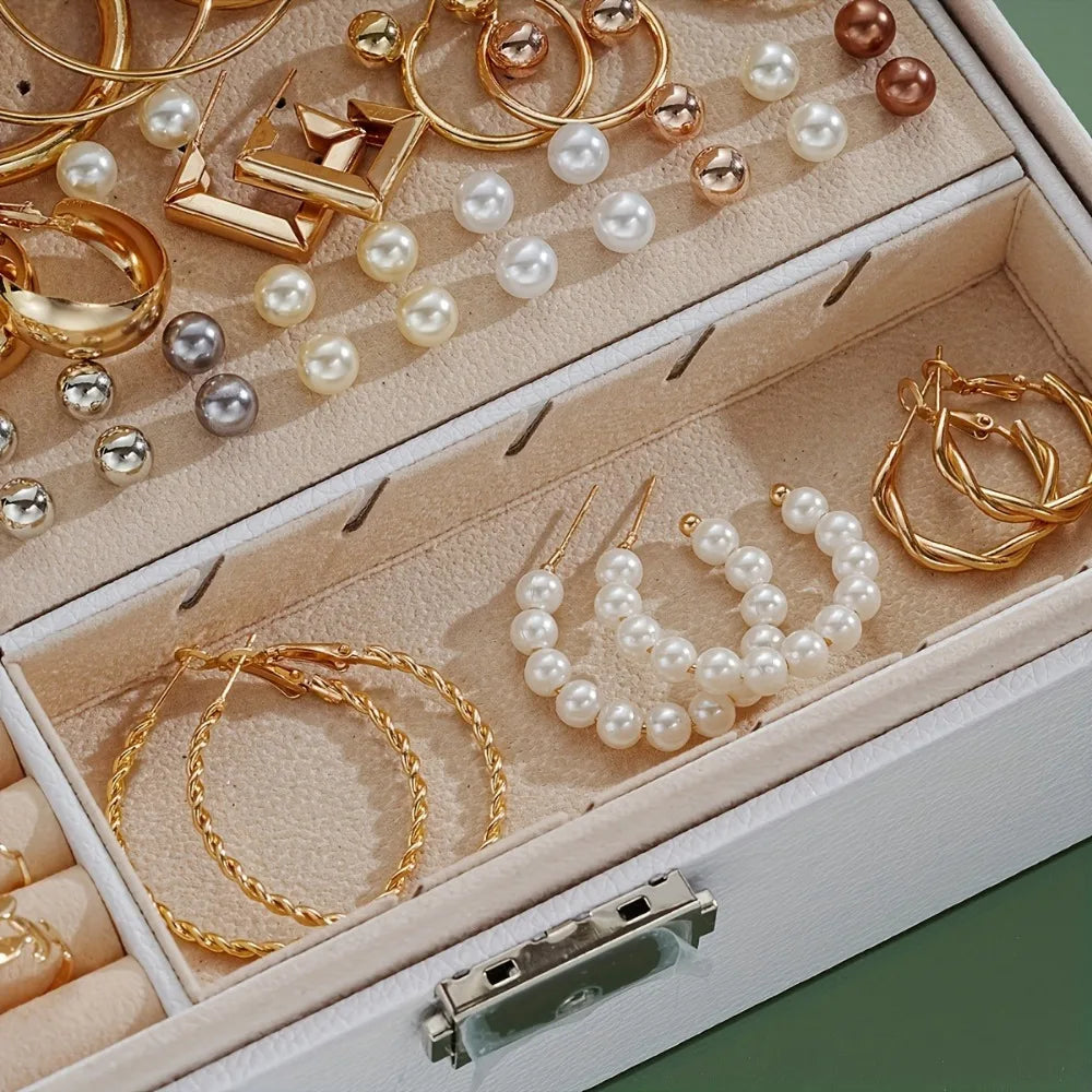 Value Pack Jewelry Set – 86 Pcs Rings, Necklaces & Earrings for Women’s Fashion Accessories