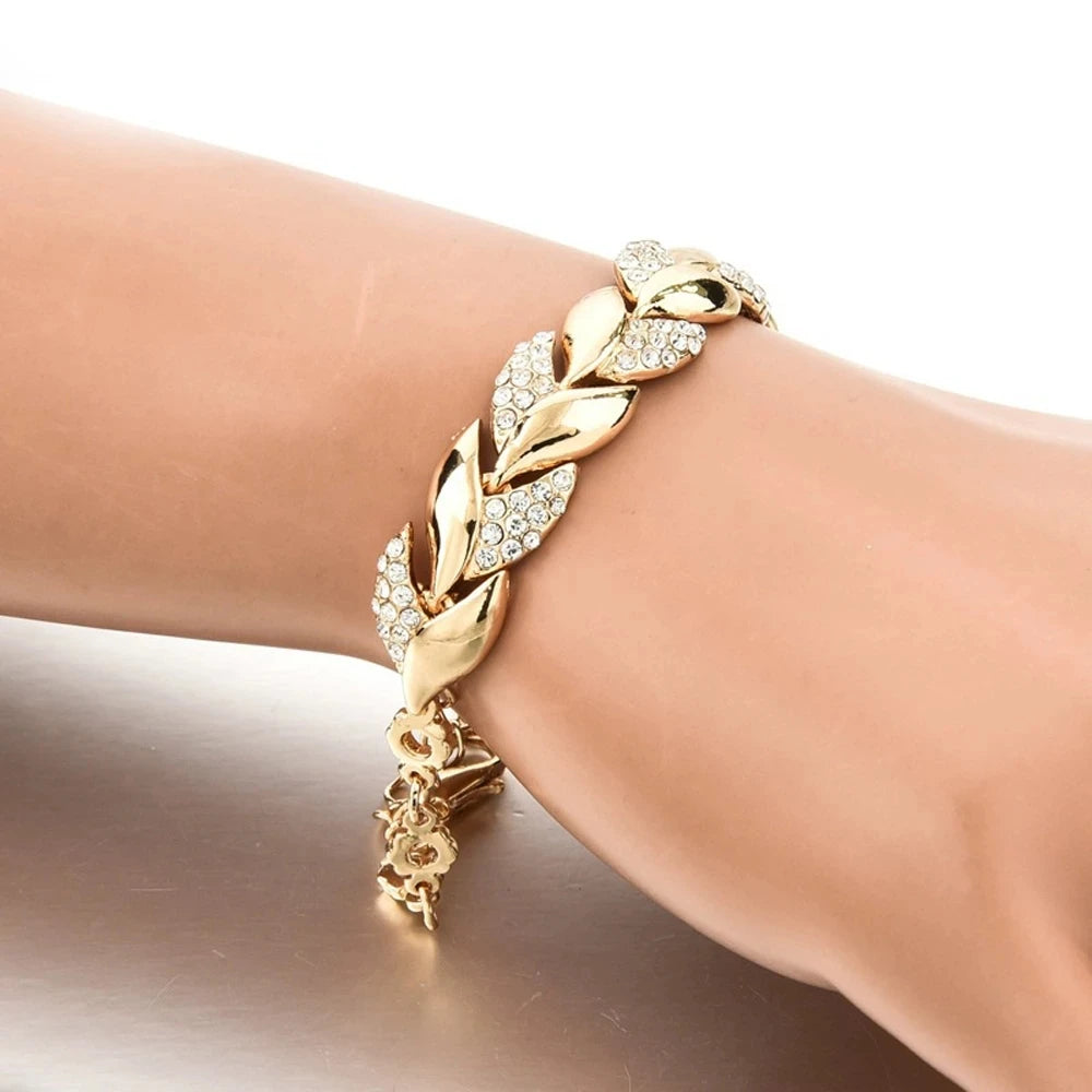 Sterling Silver Bracelet – Trendy Crystal Statement Jewelry for Women