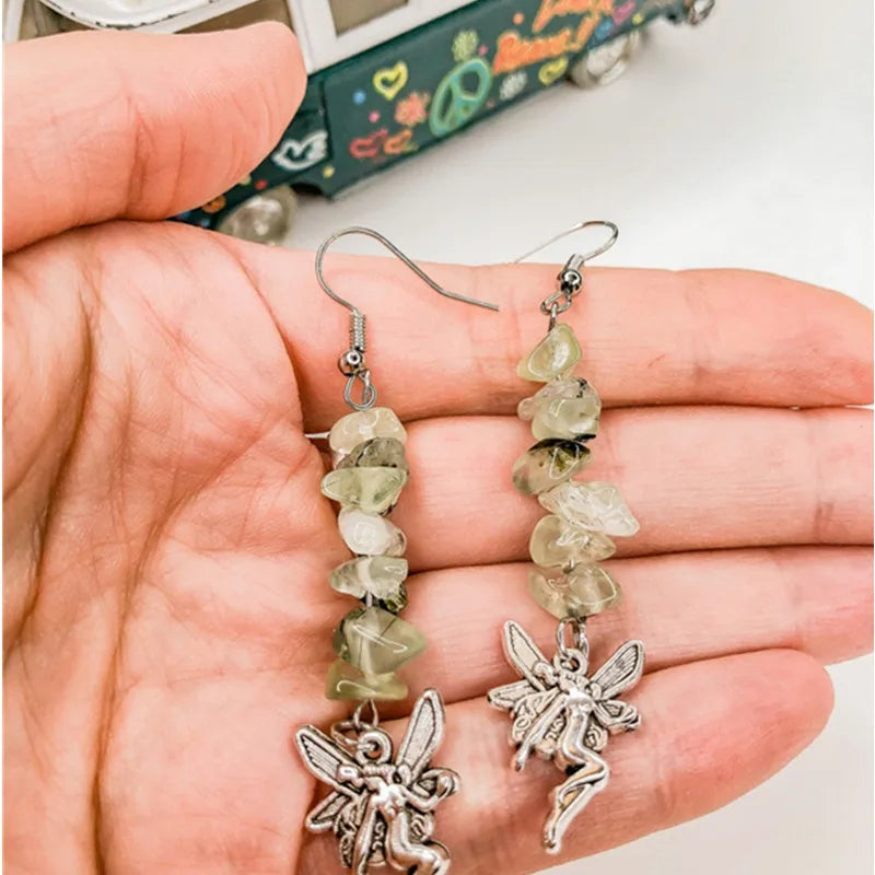 Celestial Crystal Earrings | Frog & Fairy Inspired Indie Jewelry