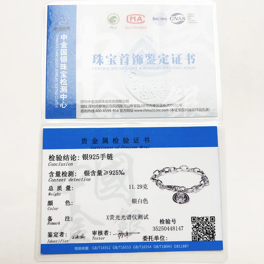 Trendy Bear Bracelet | 925 Silver Charm Jewelry Accessory