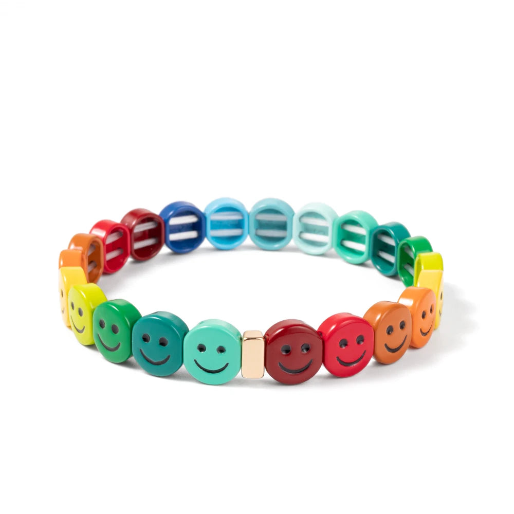 Fashion Enamel Bracelet | Handmade Beaded Jewelry Gift 2025