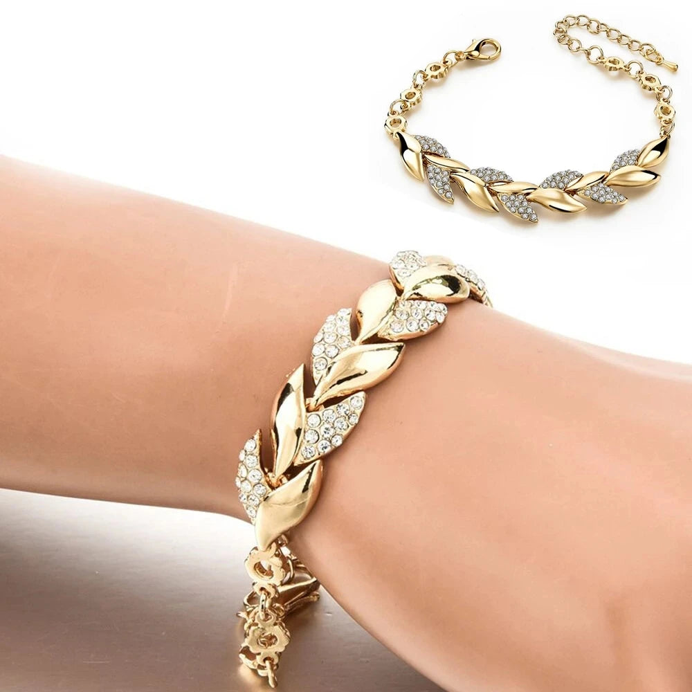 Sterling Silver Bracelet – Trendy Crystal Statement Jewelry for Women