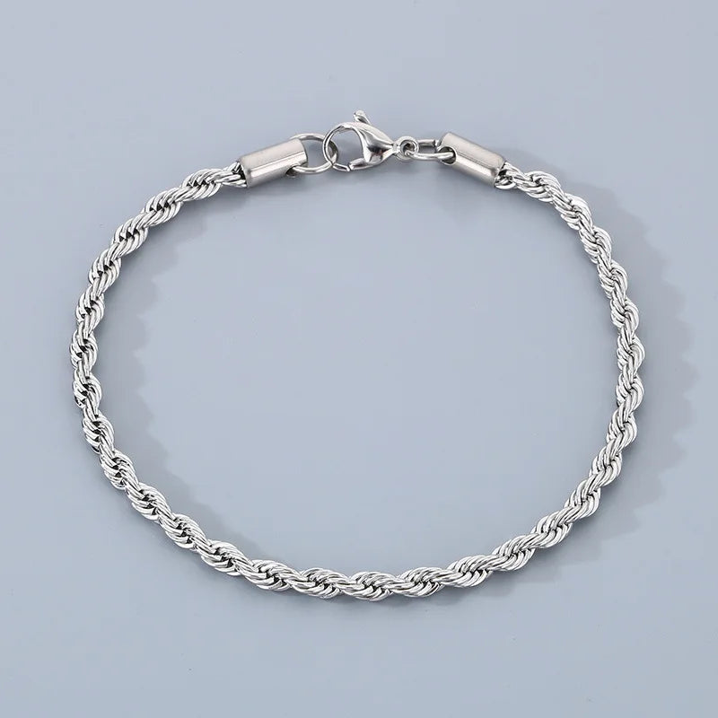 Elegant 925 Sterling Silver Beaded Bracelet | Unisex Adjustable Jewelry