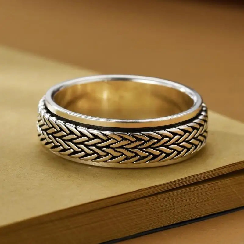 Calming Spinner Ring |Stress Relief Jewelry for Women & Men