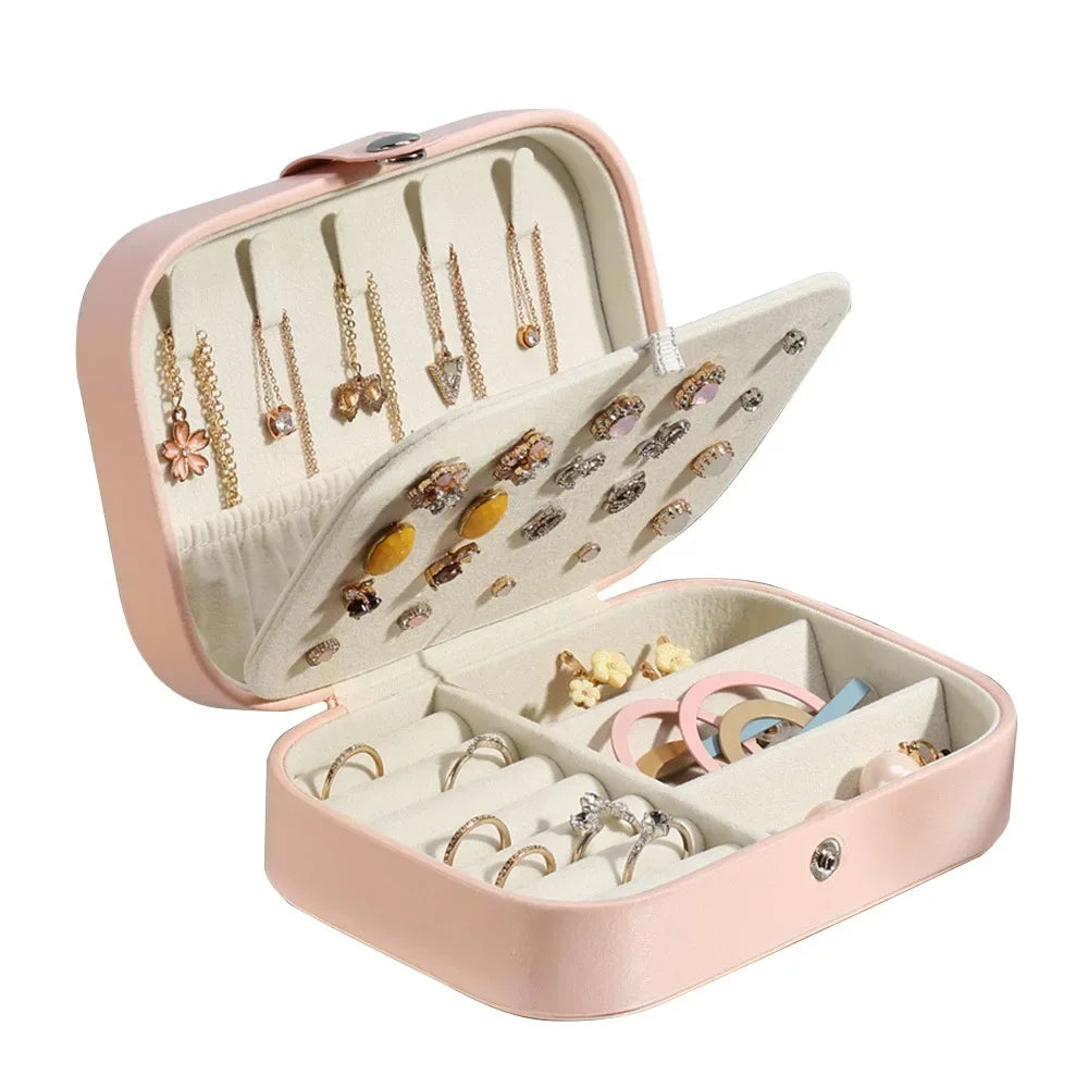 Versatile Jewelry Organizer – Necklace, Ring & Earring Gift Box