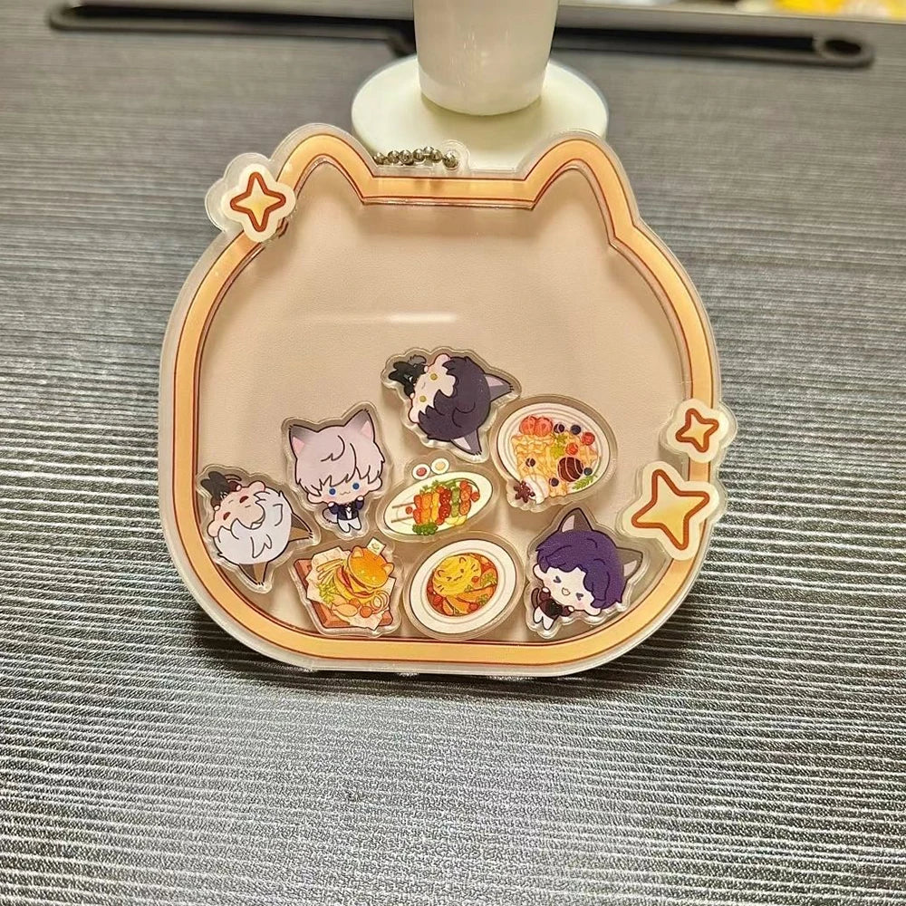 Anime Cosplay Keychain | Love and Deepspace Cat Acrylic Pendant Gift