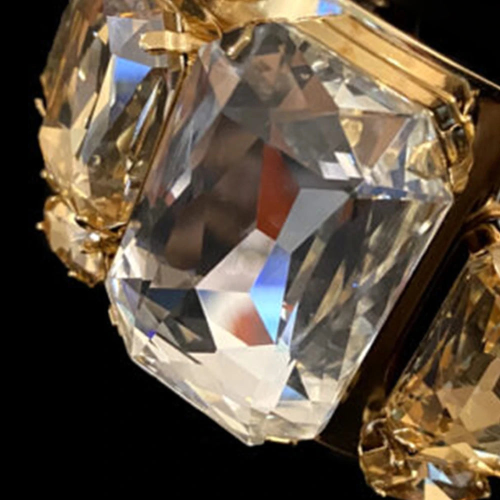 Bridal Crystal Bracelet – Bold Rhinestone Statement Wedding Jewelry