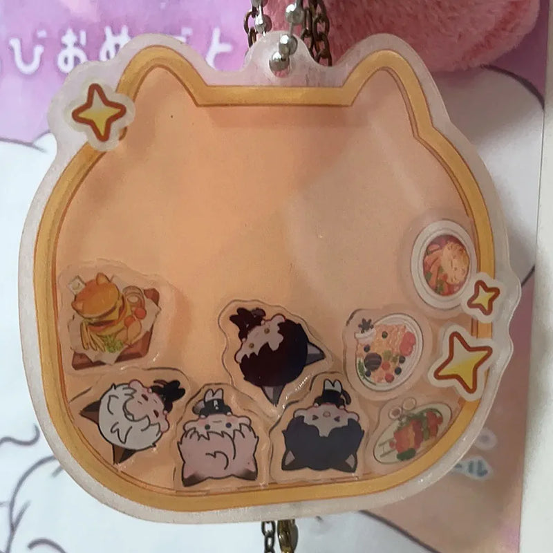 Game Love and Deepspace Xavier Zayne Rafayel Sylus Cosplay Key Chain Cat Acrylic Keychain Bag Pendant Keyring Accessories Xmas
