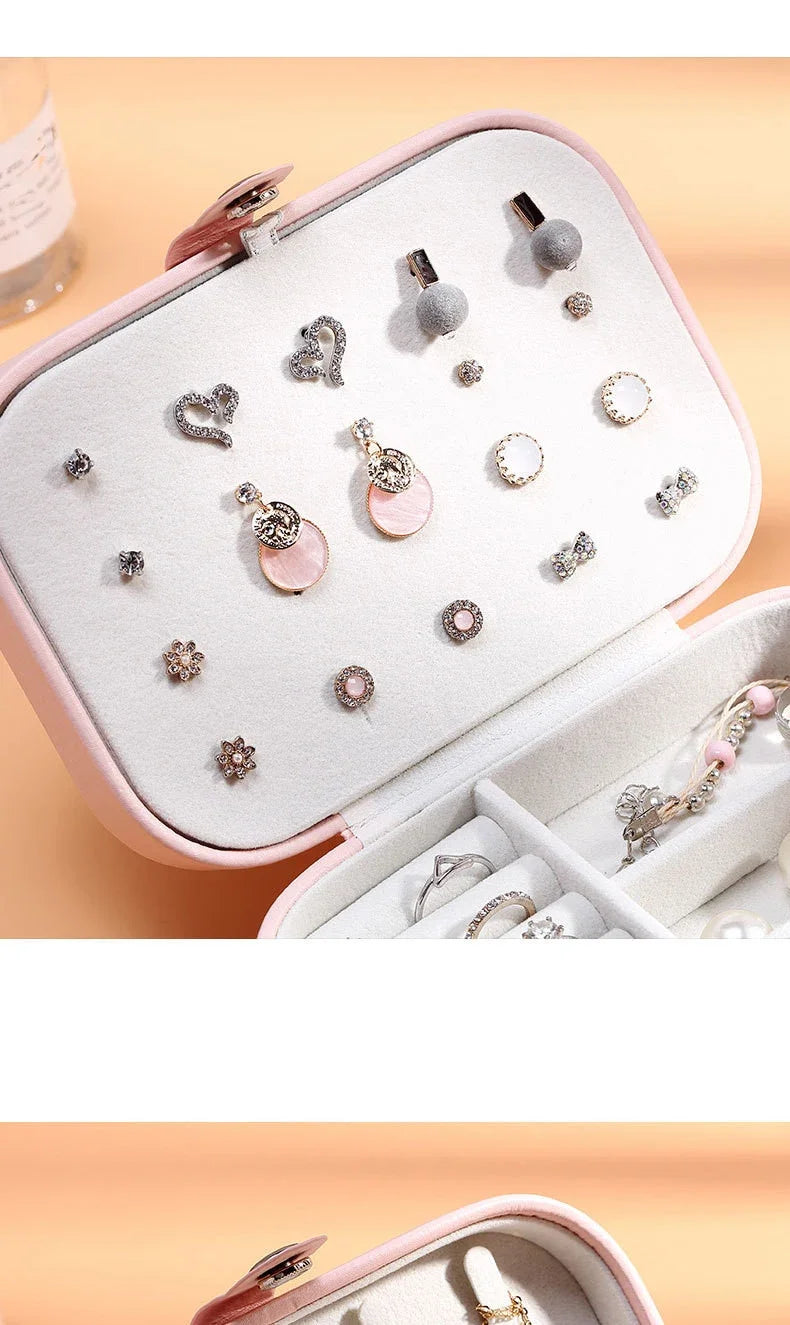 Versatile Jewelry Organizer – Necklace, Ring & Earring Gift Box