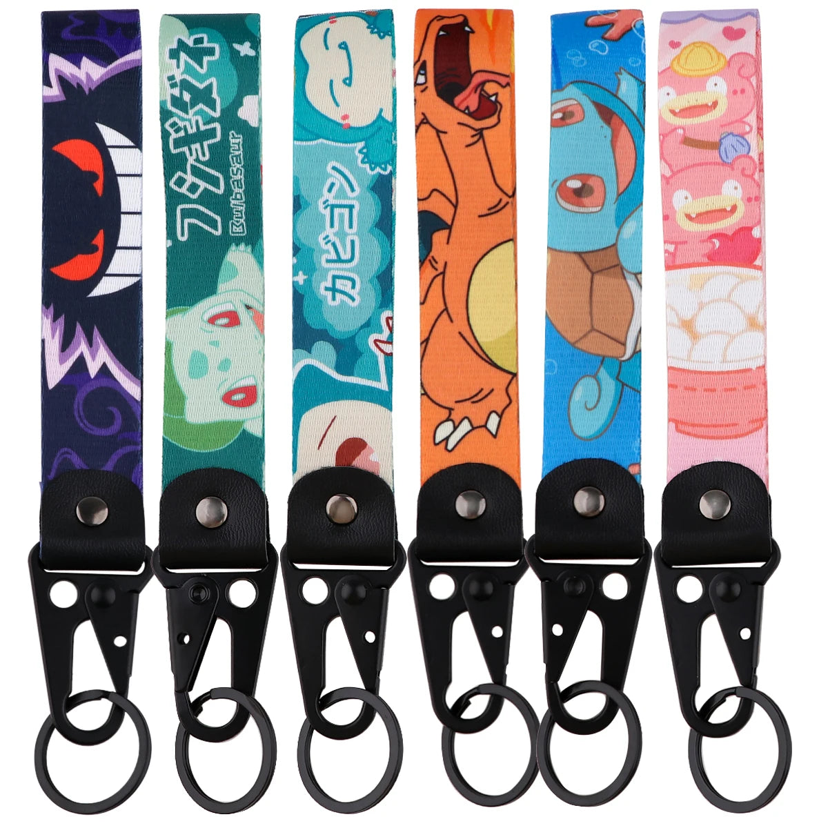 Cute Dinosaur Anime Keychain – Lanyard Bag Pendant & Car Keyring